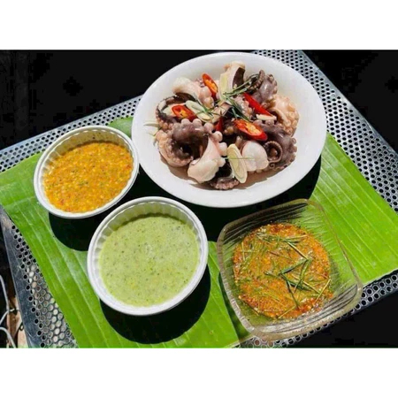 MUỐI CHẤM HẢI SẢN CHAI DÀI 2 chai - 700g