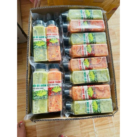 MUỐI CHẤM HẢI SẢN CHAI DÀI 2 chai - 700g