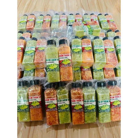 MUỐI CHẤM HẢI SẢN CHAI DÀI 2 chai - 700g