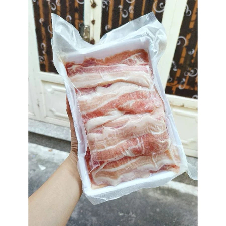 Ba Rọi Heo Thái Lát khay - 350g