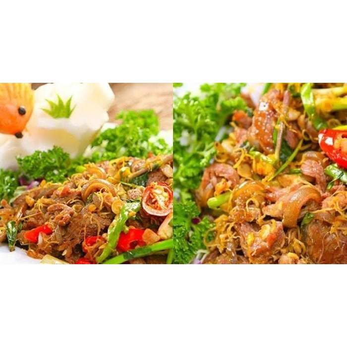 Heo rừng cuộn lai tươi ba rọi túi - 1kg