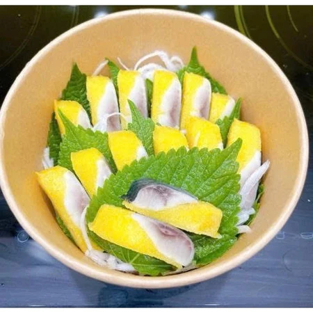CÁ TRÍCH ÉP TRỨNG - CHUẨN SASHIMI 1 thanh 150g giao ngẫu nhiên màu