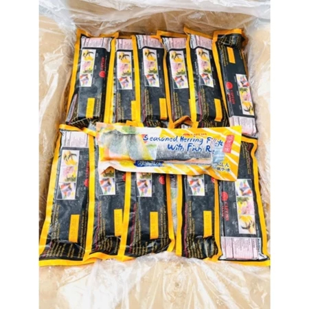 CÁ TRÍCH ÉP TRỨNG - CHUẨN SASHIMI 1 thanh 150g giao ngẫu nhiên màu