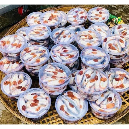 CÁ CHỐT TRỨNG TƯƠI CẤP ĐÔNG hộp 500g