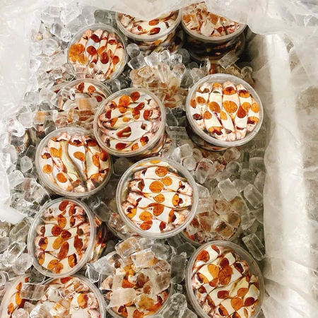 CÁ CHỐT TRỨNG TƯƠI CẤP ĐÔNG hộp 500g