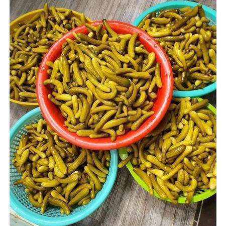 Mắm Dưa Leo Nụ nguyên trái nhà làm chưa trộn - 1kg