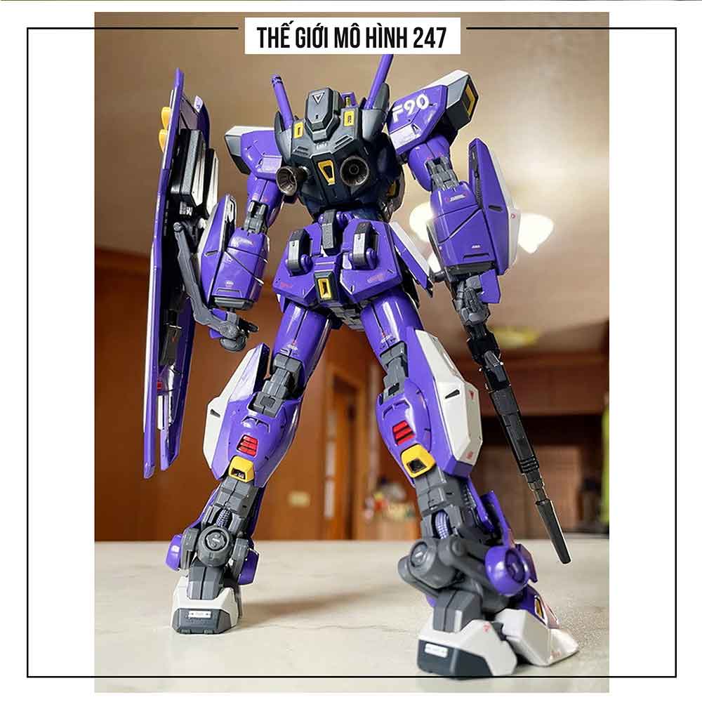 (Tặng đế + Decal nước) Mô hình lắp ráp M.G F90 Unit-2 1/100