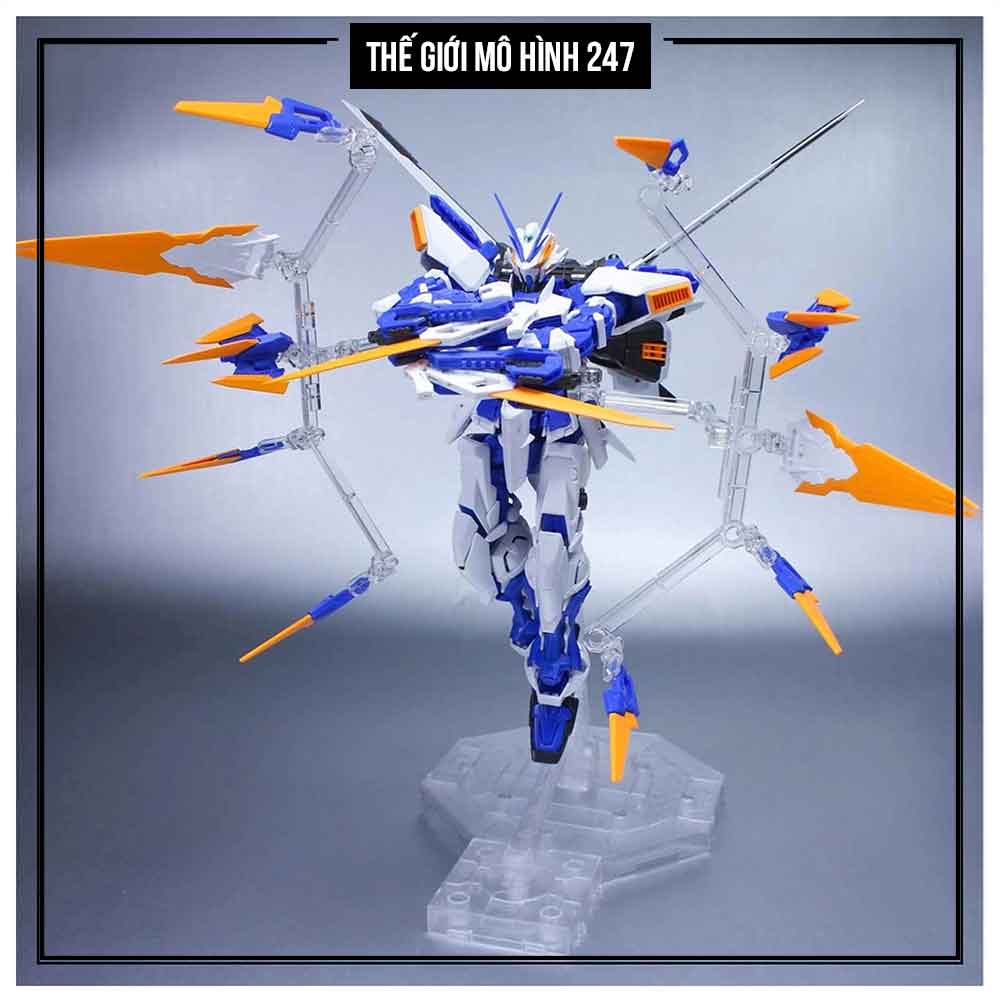 (Tặng đế + Decal nước) Mô hình lắp ráp ASTRAY BLUE FRAME JJ tỉ lệ 1/100