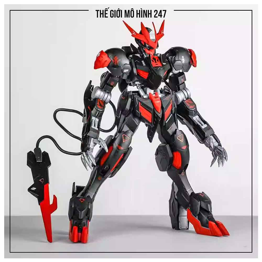 Mô hình lắp ráp FM Barbatos Black (Tặng Effect mắt + Decal nước)