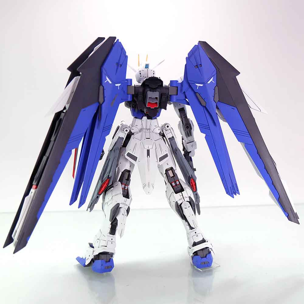 Mô hình MG Master Grade Freedom 2.0 - Kèm đế + Decal nước
