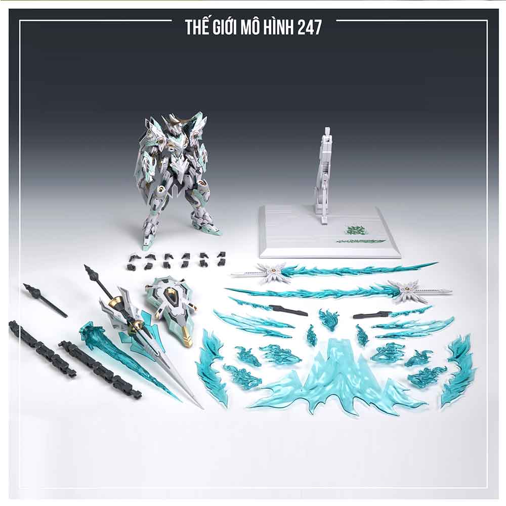 Mô Hình SNAA 1/100 Fire Lord (Tặng Effect lửa xanh + Đế + Decal nước)