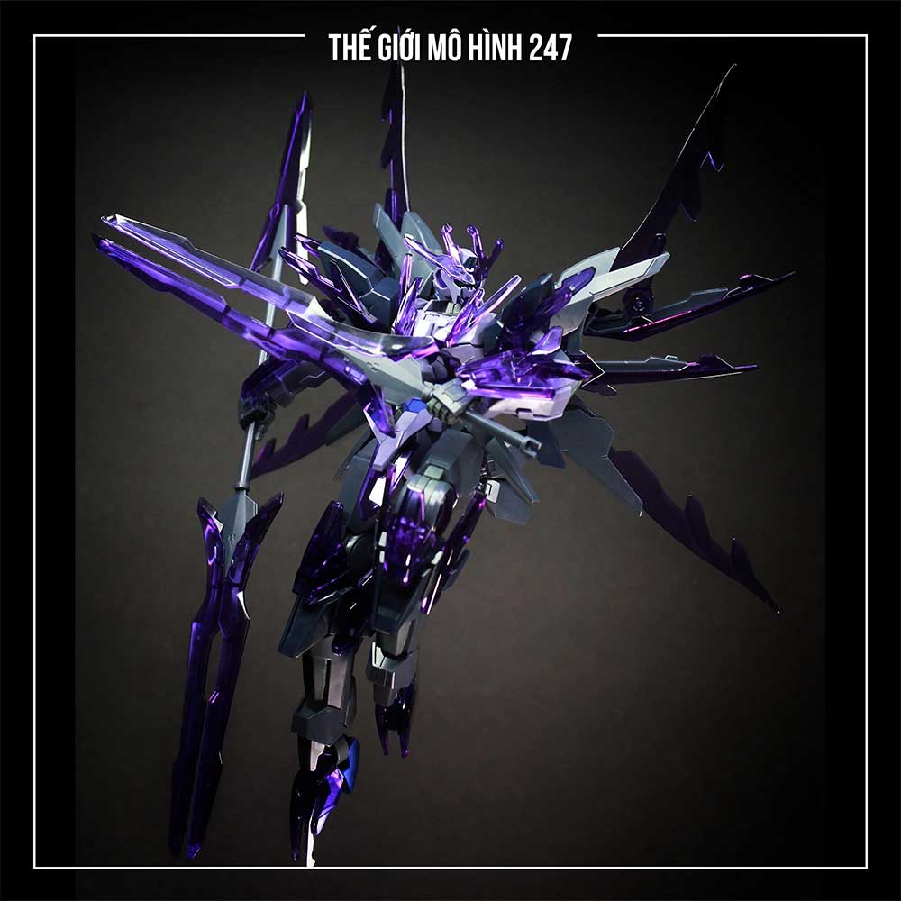 Mô Hình Lắp Ráp Gundam HG BF Transient Glacier + Đế