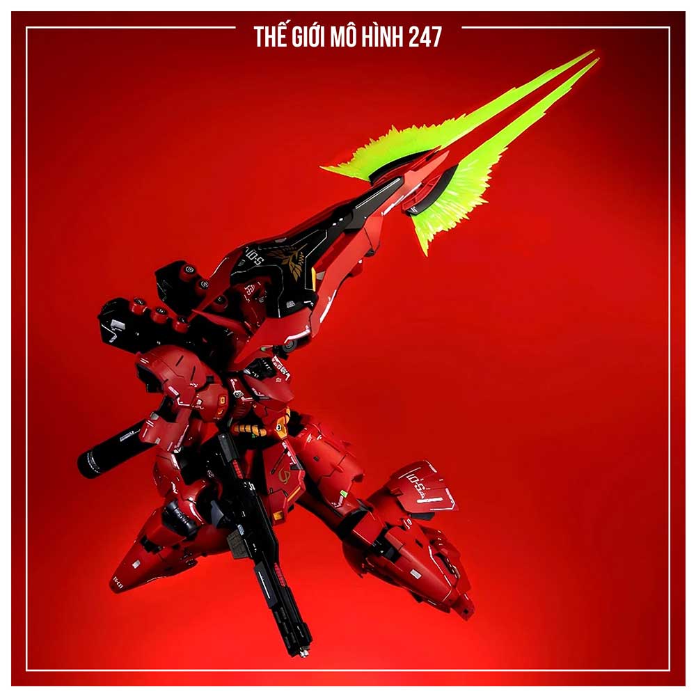 Mô hình lắp ráp RG 5503 Sazabi (Tặng kèm decal nước)