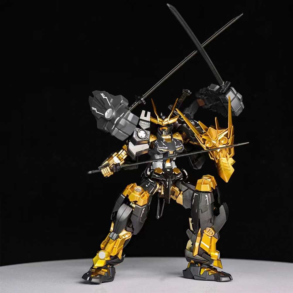 Mô hình Gundam HG Astray Sengoku Gold - Kèm đế + Decal nước