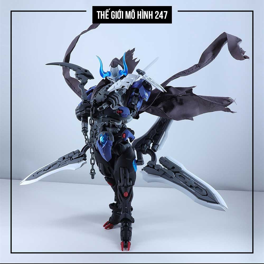 (CÓ ĐÈN) Mô Hình Lắp Ráp chính hãng Lone Shadow Hemoxian bản 1 dạng