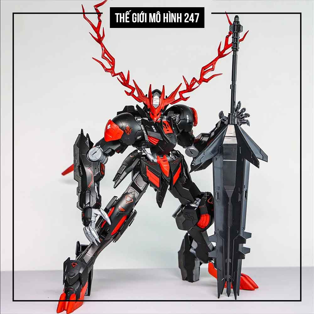 Mô hình lắp ráp FM Barbatos Black (Tặng Effect mắt + Decal nước)