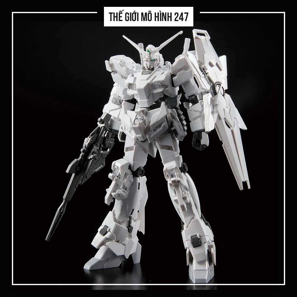Mô Hình Gundam Unicorn Painting model Destroy Mode (Bản màu trắng)