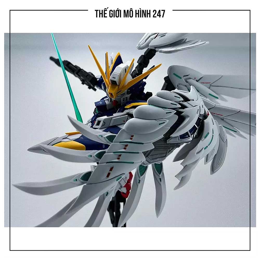 Mô hình lắp ráp MGSD Wing Zero EW BL (Tặng đế + Decal nước, decal dán)