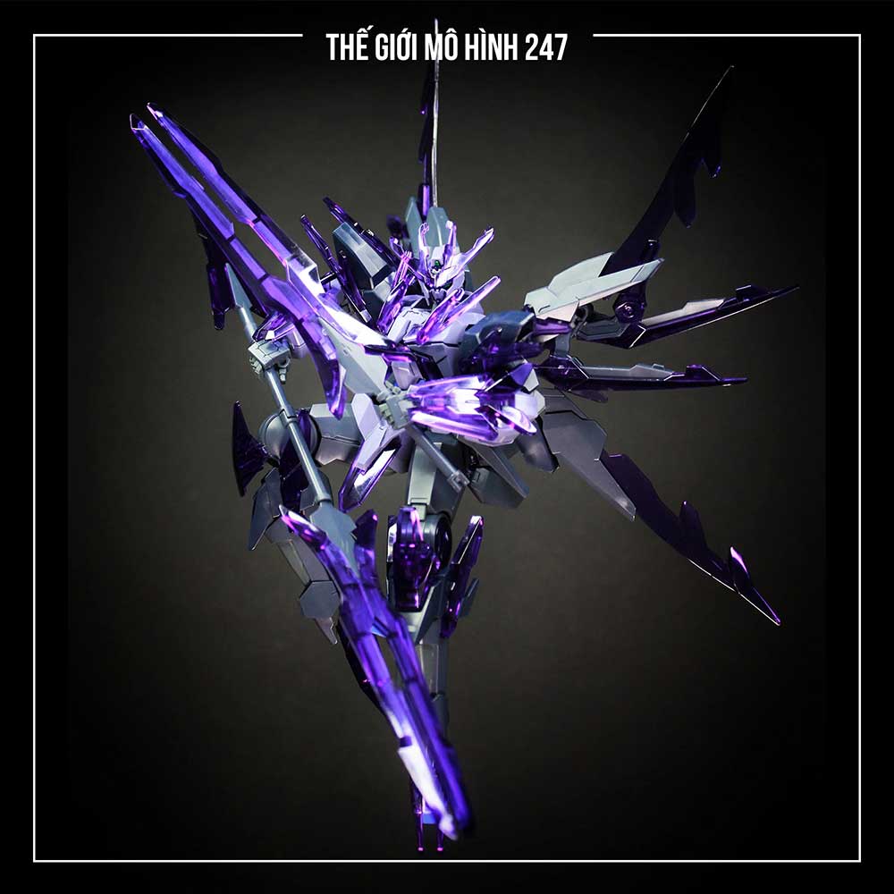 Mô Hình Lắp Ráp Gundam HG BF Transient Glacier + Đế