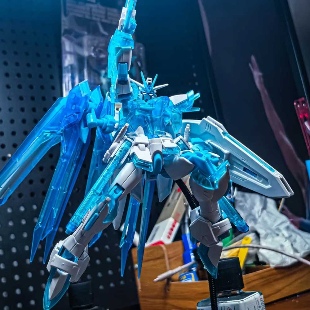 Mô Hình Ice Blue Rising Freedom Limited (Tặng kèm Runner Clear + decal)