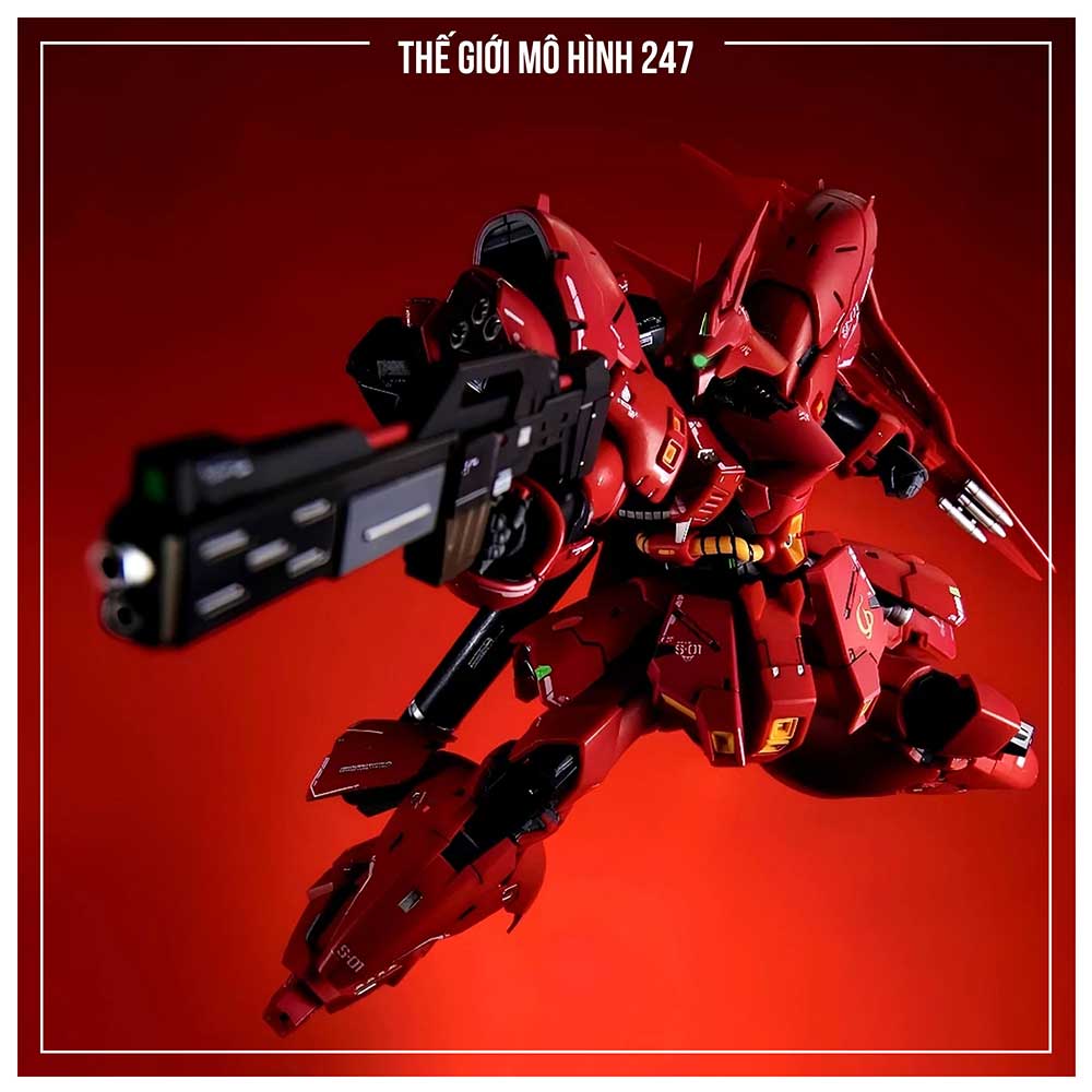 Mô hình lắp ráp RG 5503 Sazabi (Tặng kèm decal nước)