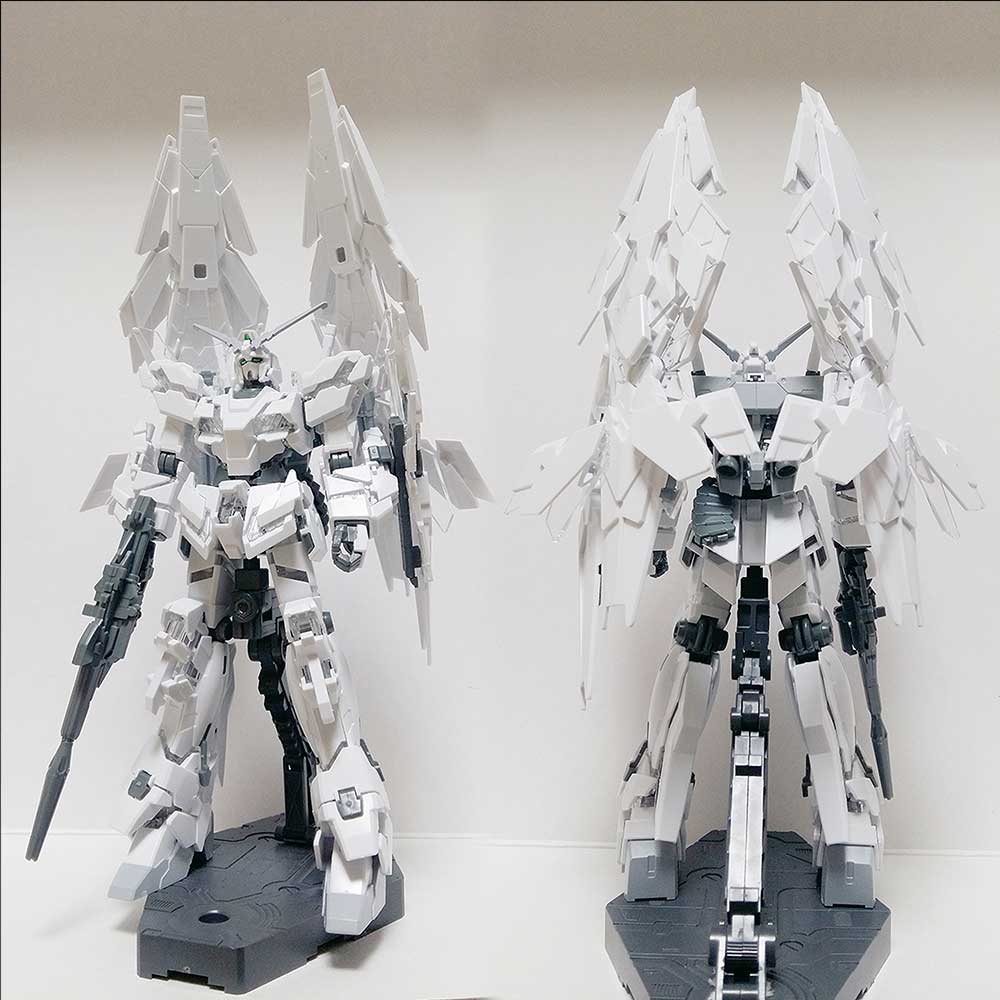 Mô Hình Gundam Unicorn Painting model Destroy Mode (Bản màu trắng)
