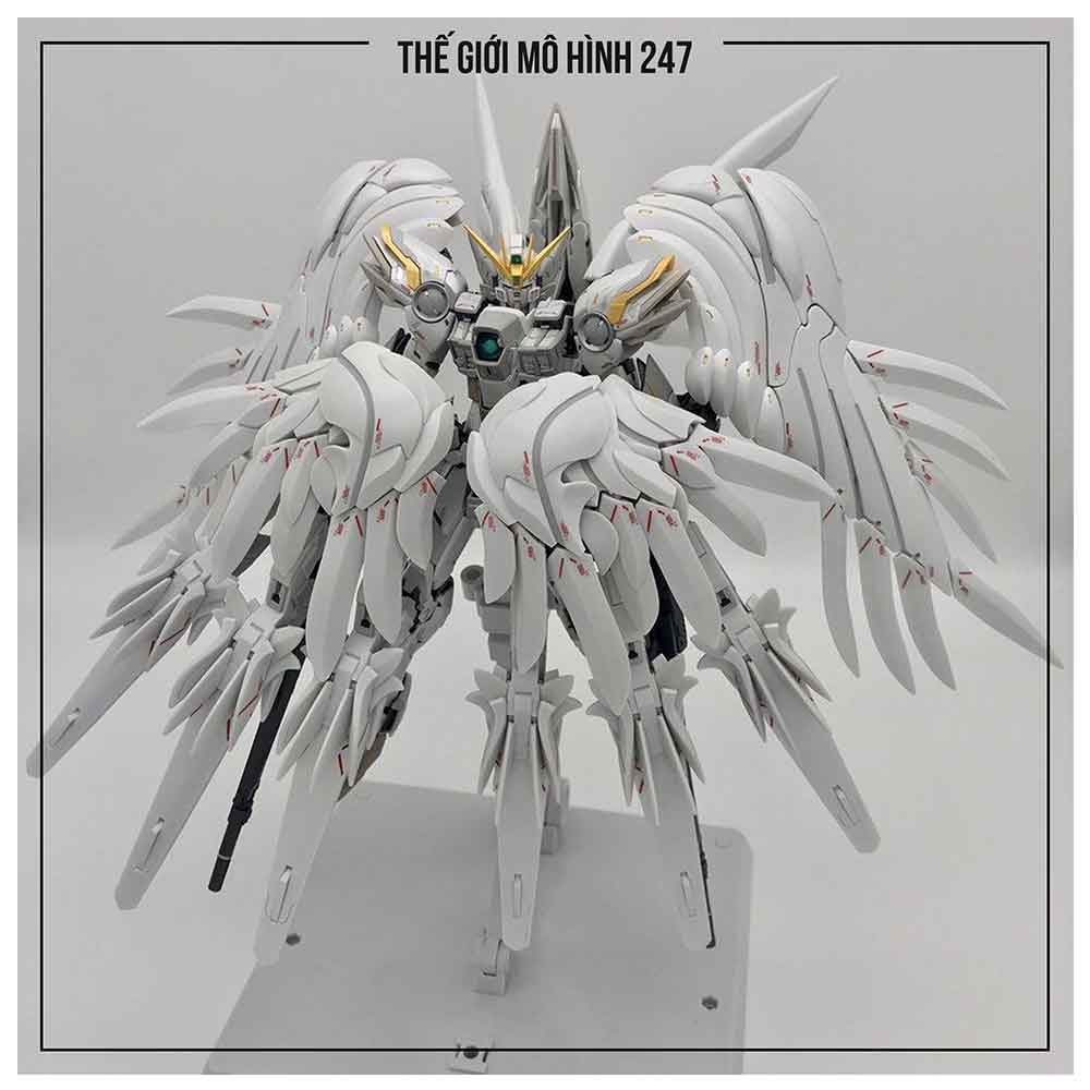 Mô Hình Lắp Ráp MG Daban 8827 Wing Snow White Prelude 1/100 (Tặng đế + Decal nước)