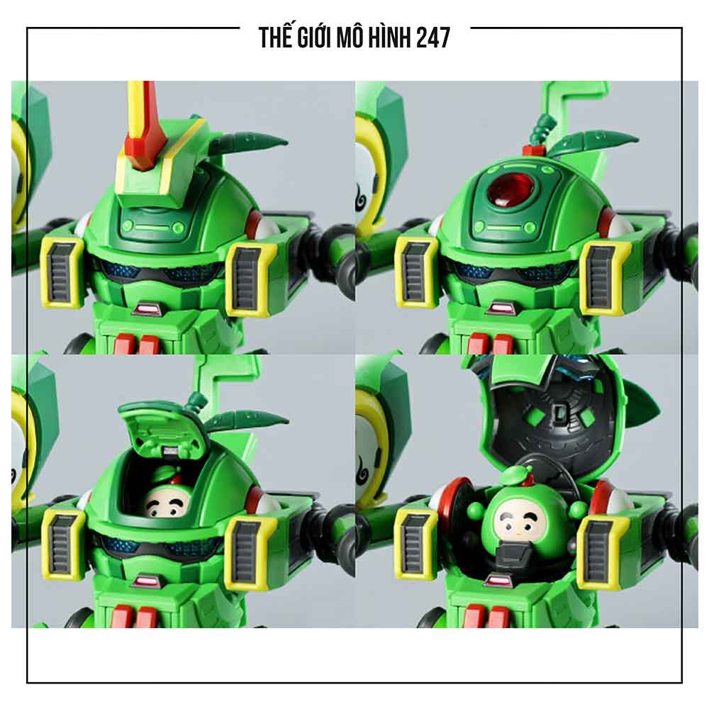 Mô hình lắp ráp Táo Thiện Xạ có thể biến hình - Robot Trái Cây
