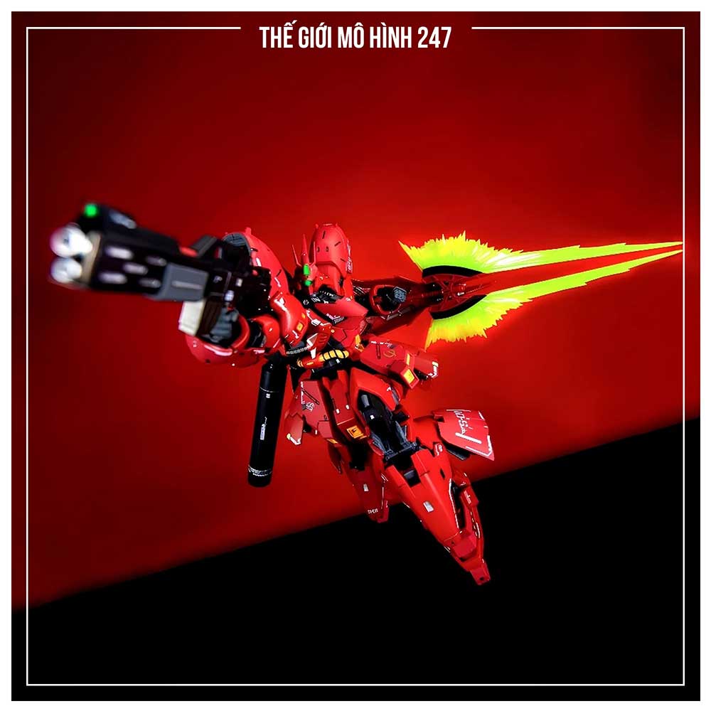 Mô hình lắp ráp RG 5503 Sazabi (Tặng kèm decal nước)