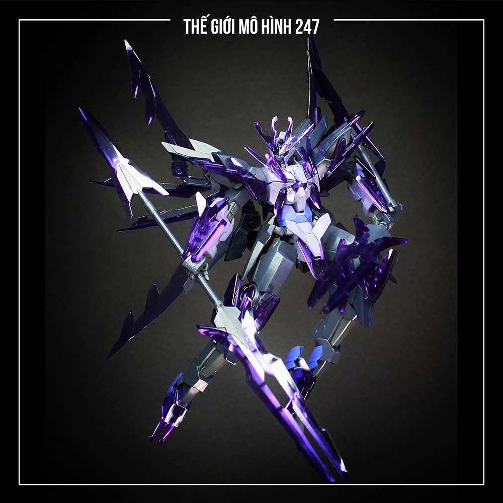 Mô Hình Lắp Ráp Gundam HG BF Transient Glacier + Đế
