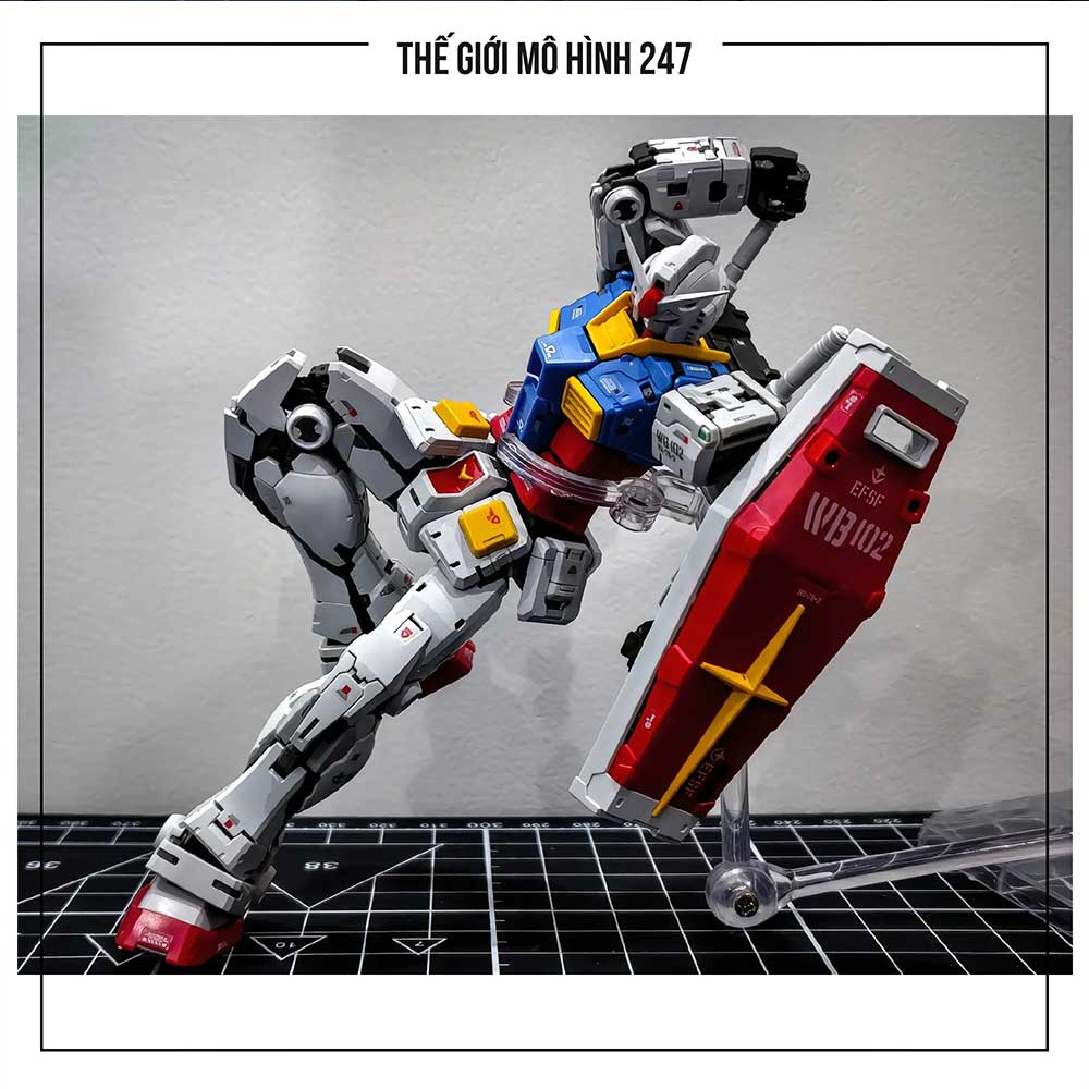 Mô hình RG RX-78-2 Changlong (tặng decal dán)