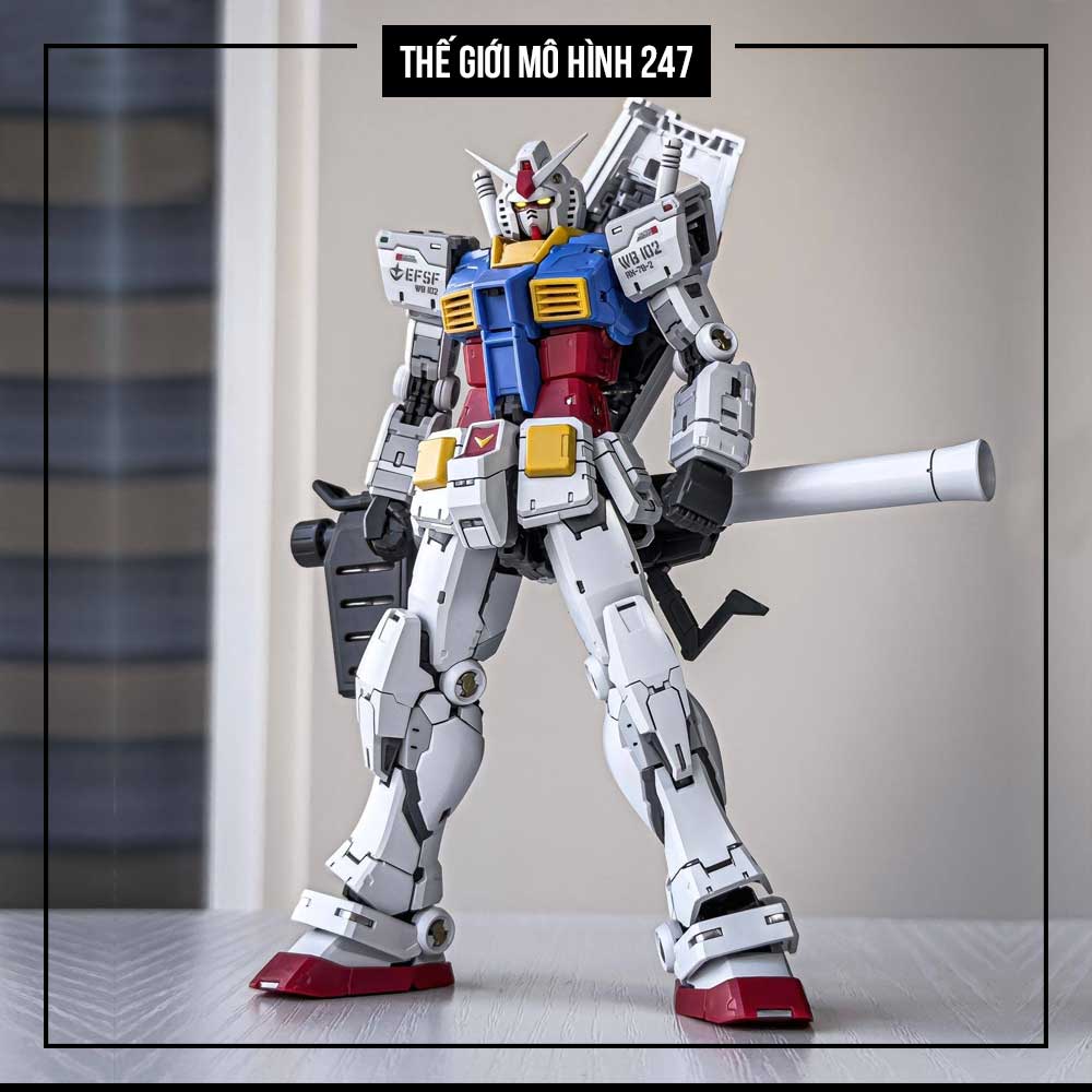 Mô hình RG RX-78-2 Changlong (tặng decal dán)