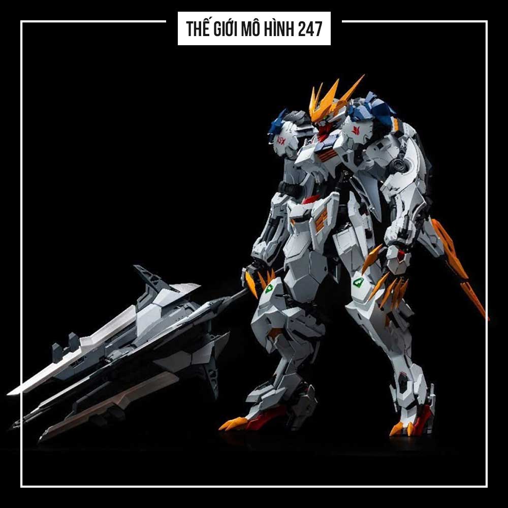 Mô hình lắp ráp Barbatos Rex Lunavor 1/100 + Đế + Decal nước