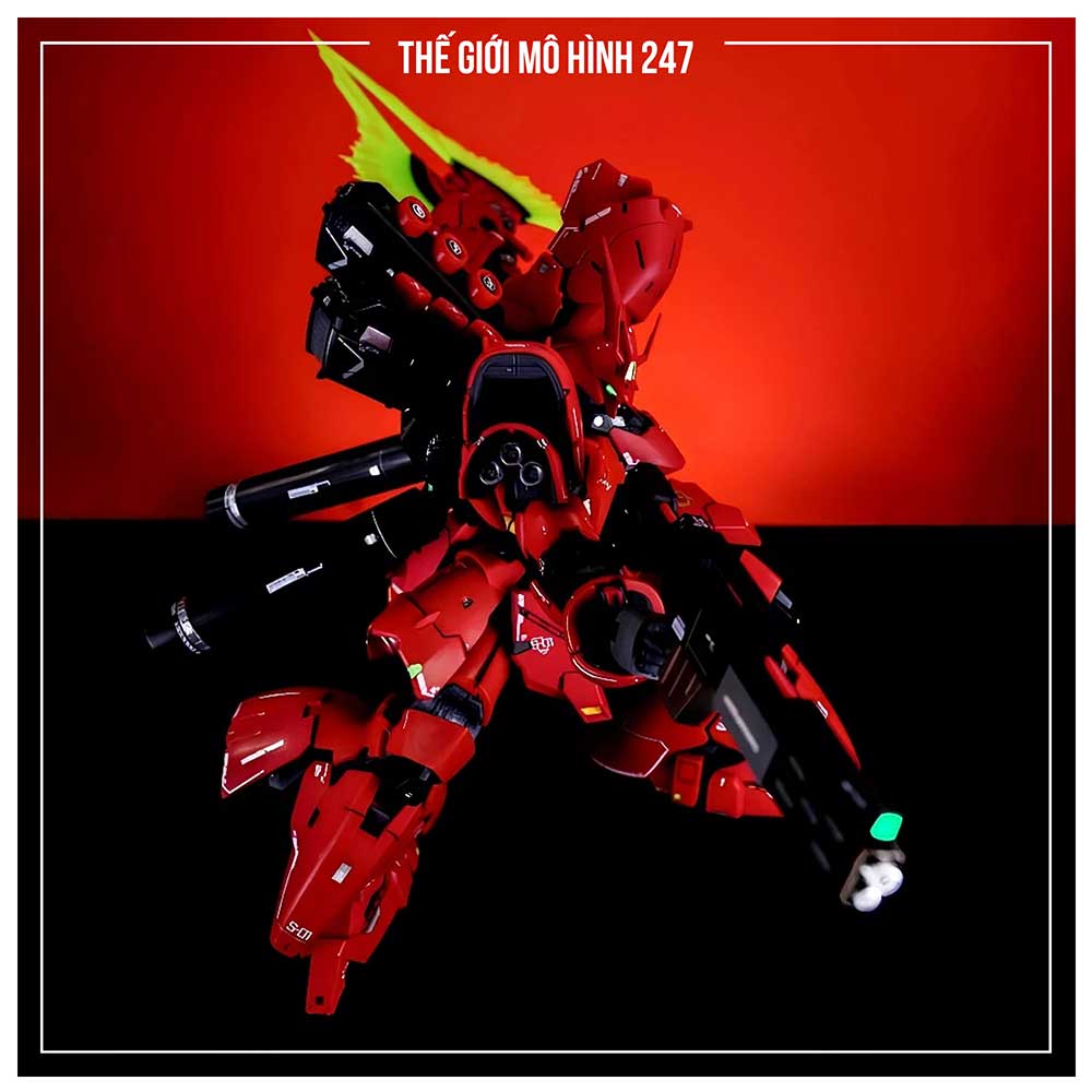 Mô hình lắp ráp RG 5503 Sazabi (Tặng kèm decal nước)