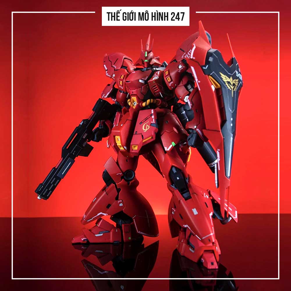 Mô hình lắp ráp RG 5503 Sazabi (Tặng kèm decal nước)