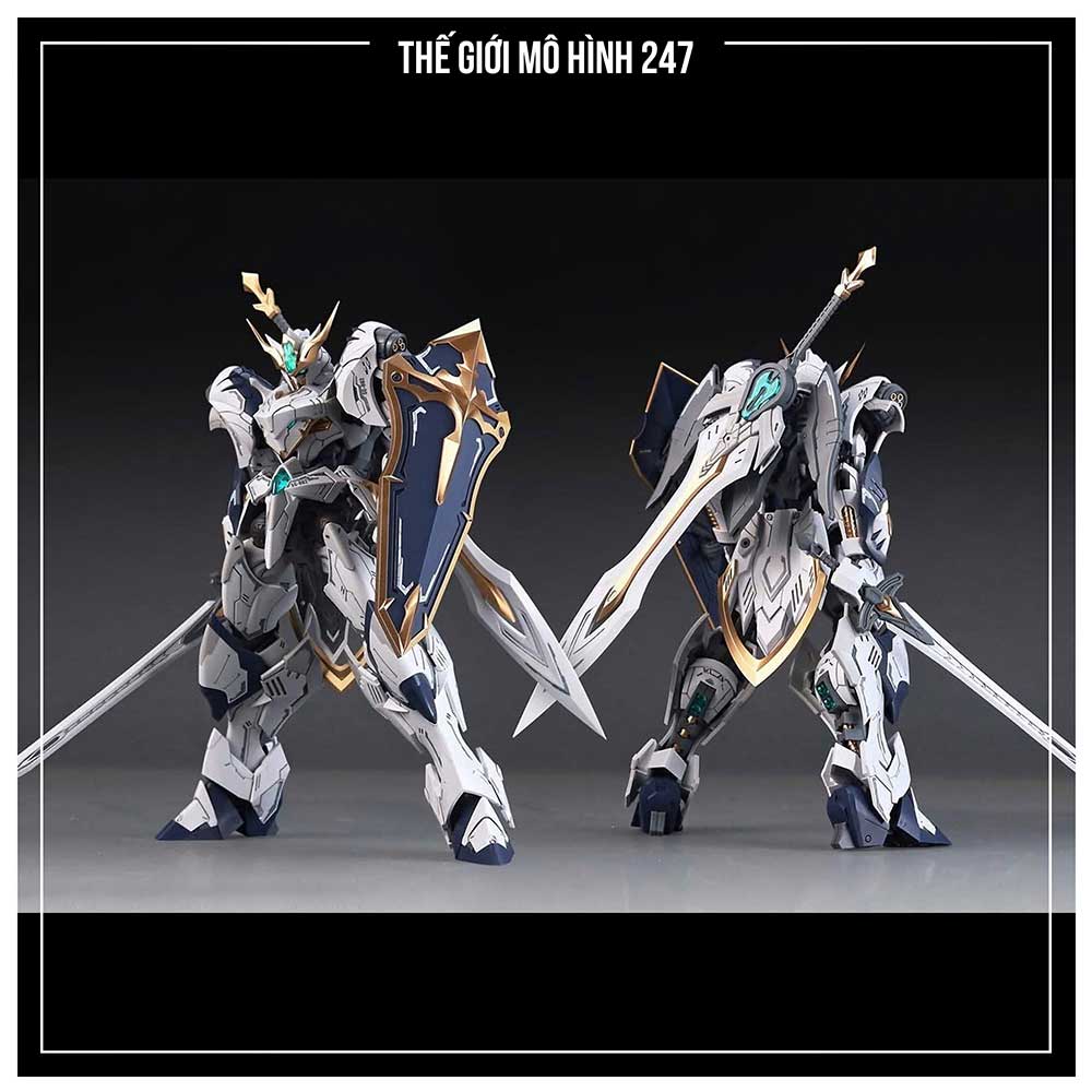 Mô hình lắp ráp chính hãng SNAA Titan Greatsword Tristan 1/144 (Tặng kèm áo choàng và decal nước)