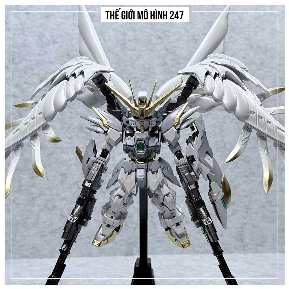 Mô hình lắp ráp MGSD WING SNOW WHITE XXXG-00YSW Lint (Tặng đế + Decal nước)
