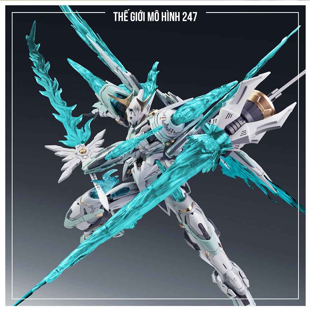 Mô Hình SNAA 1/100 Fire Lord (Tặng Effect lửa xanh + Đế + Decal nước)