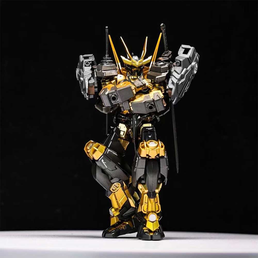 Mô hình Gundam HG Astray Sengoku Gold - Kèm đế + Decal nước