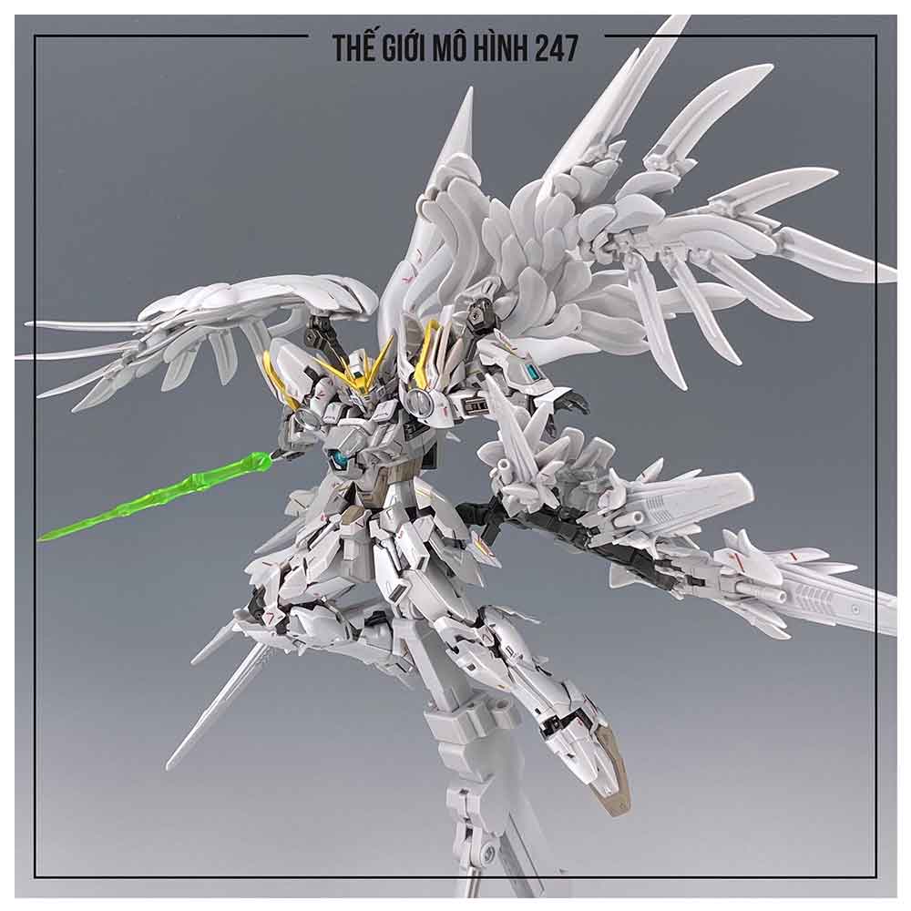 Mô Hình Lắp Ráp MG Daban 8827 Wing Snow White Prelude 1/100 (Tặng đế + Decal nước)