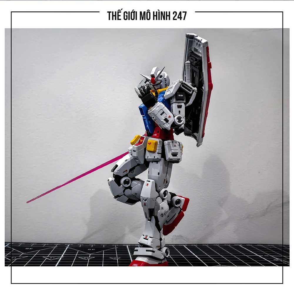 Mô hình RG RX-78-2 Changlong (tặng decal dán)
