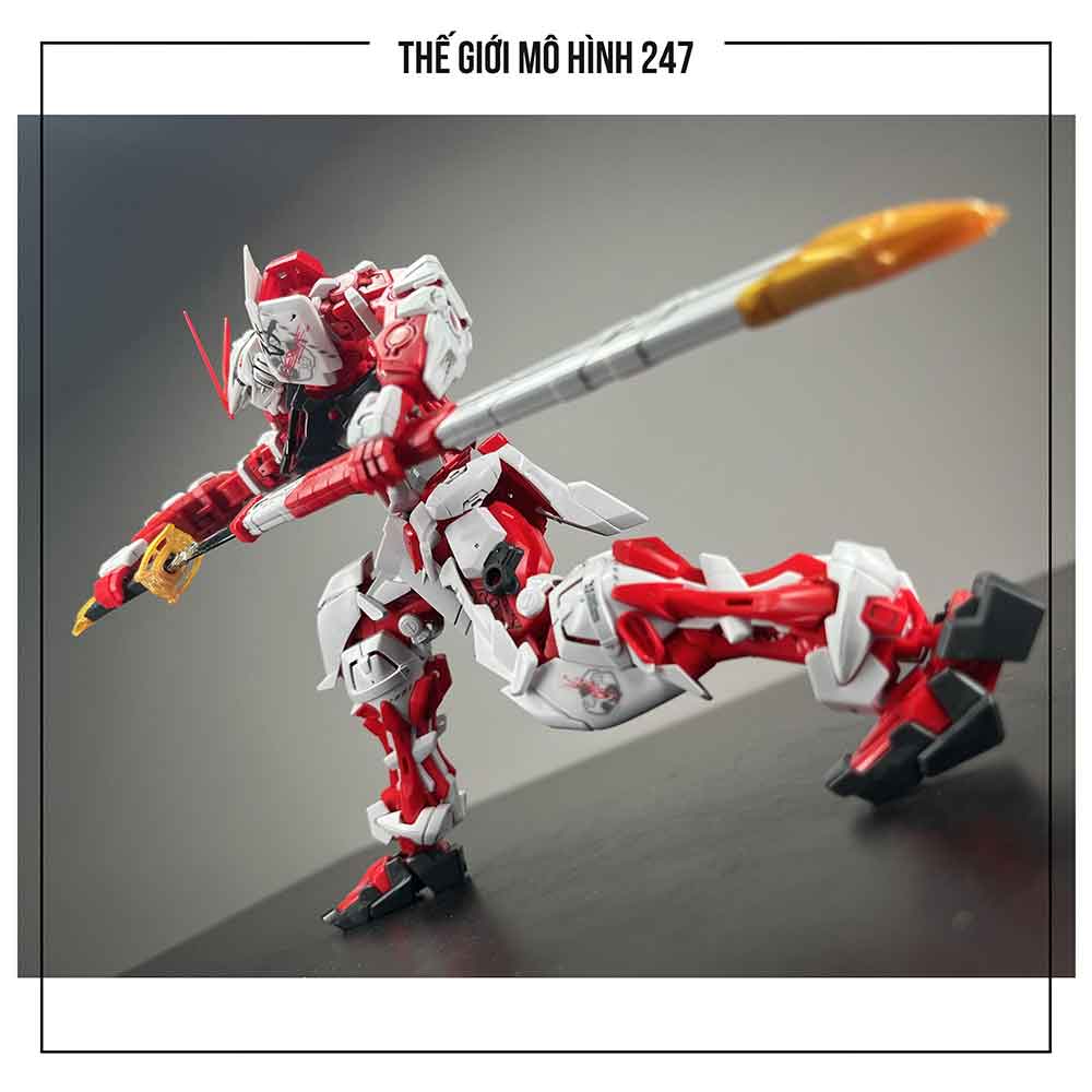 (Tặng 4 kiếm + Decal + Đế) Mô hình lắp ráp Astray Red Frame Kai MG 1/100
