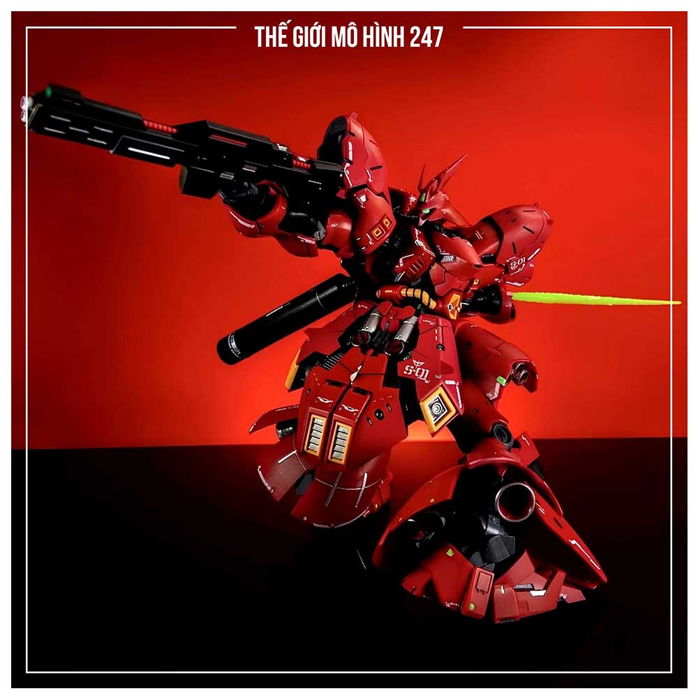 Mô hình lắp ráp RG 5503 Sazabi (Tặng kèm decal nước)