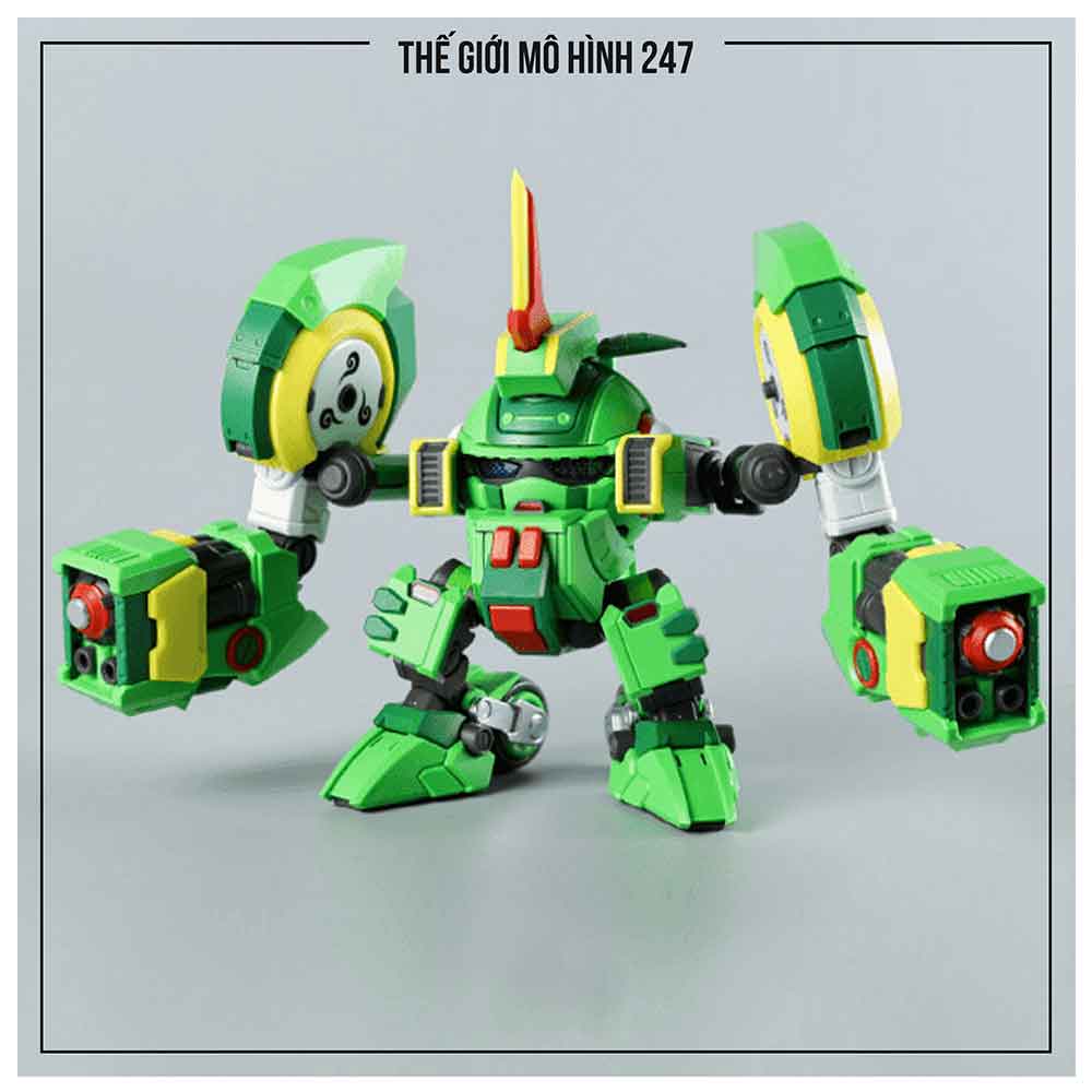 Mô hình lắp ráp Táo Thiện Xạ có thể biến hình - Robot Trái Cây