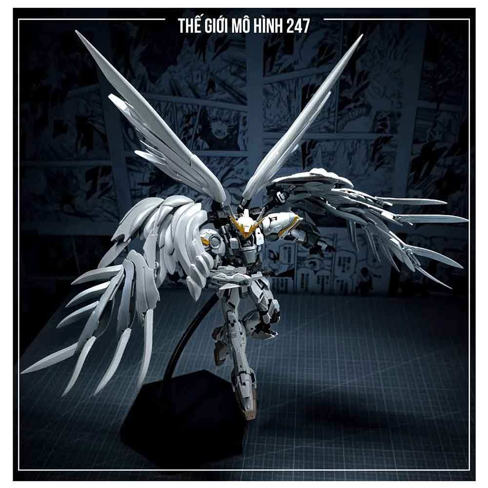 Mô Hình Lắp Ráp MG Daban 8827 Wing Snow White Prelude 1/100 (Tặng đế + Decal nước)