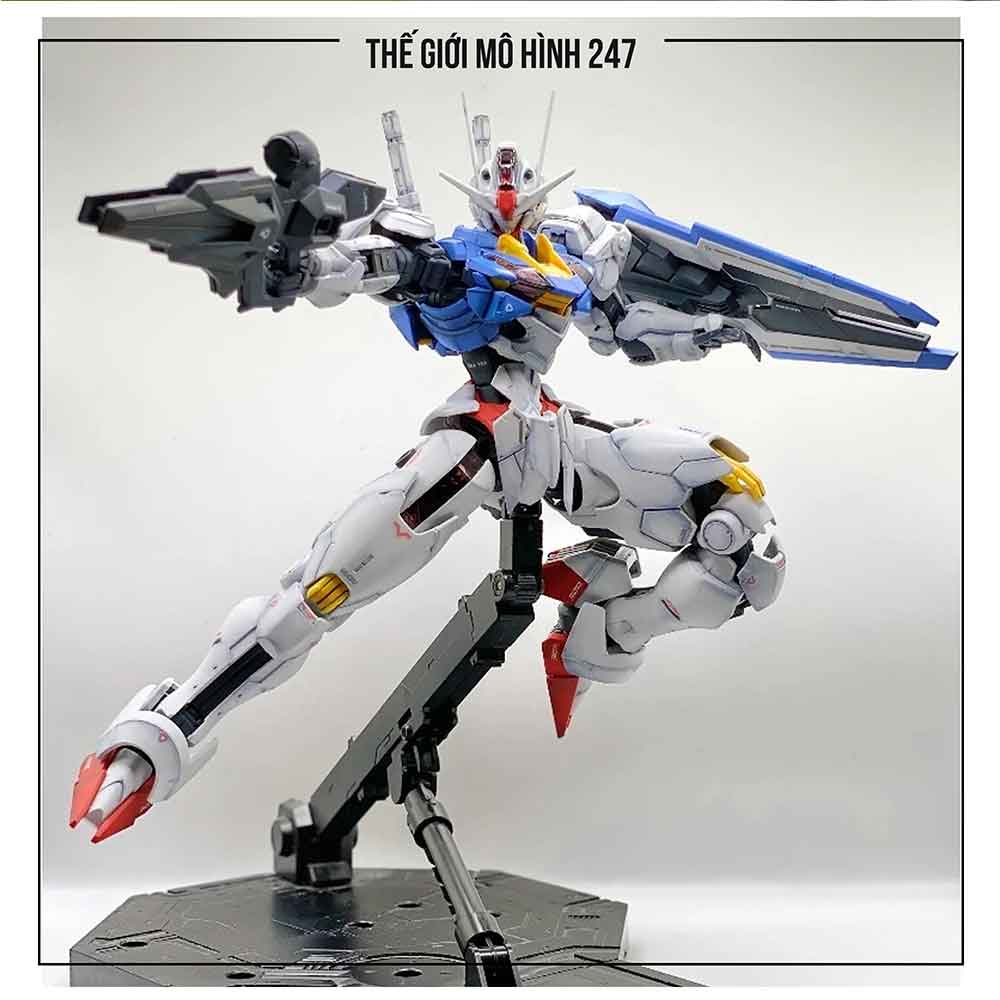 Mô Hình Gundam FM 1/100 Aerial Fighter JMS/XF (Tặng decal nước)
