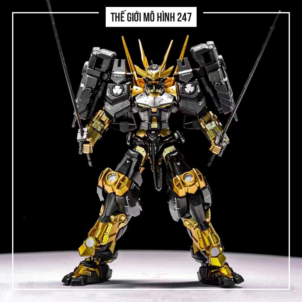 Mô hình Gundam HG Astray Sengoku Gold - Kèm đế + Decal nước