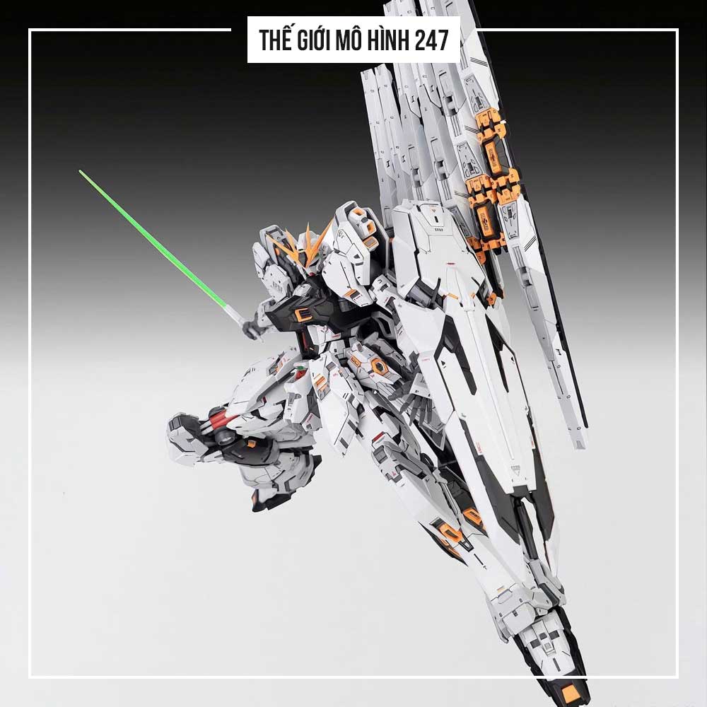 Mô hình lắp ráp RX-93 Nu Gundam Fotune  Meow - Kem Bazonka + 12 Funnel