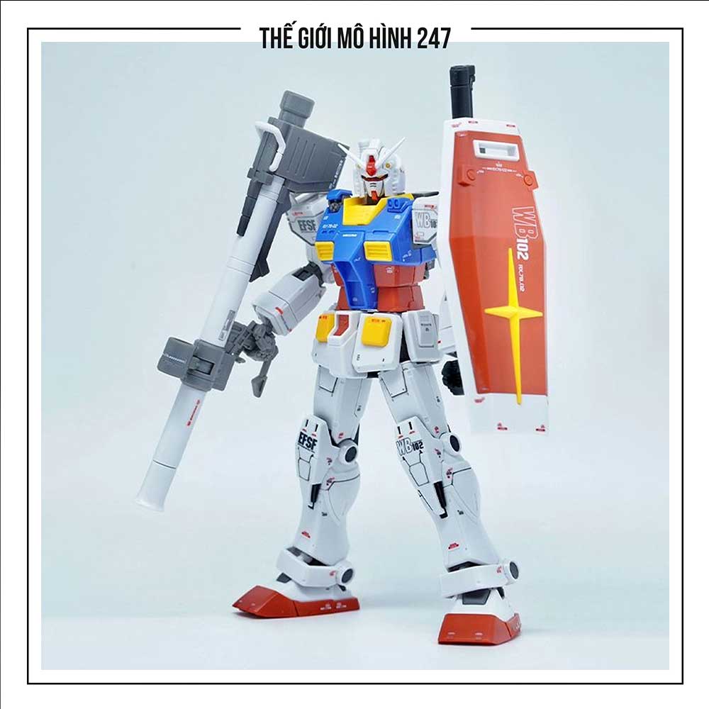 Mô hình Gundam GTO RX-78-2 giá rẻ - Kèm đế + Decal nước