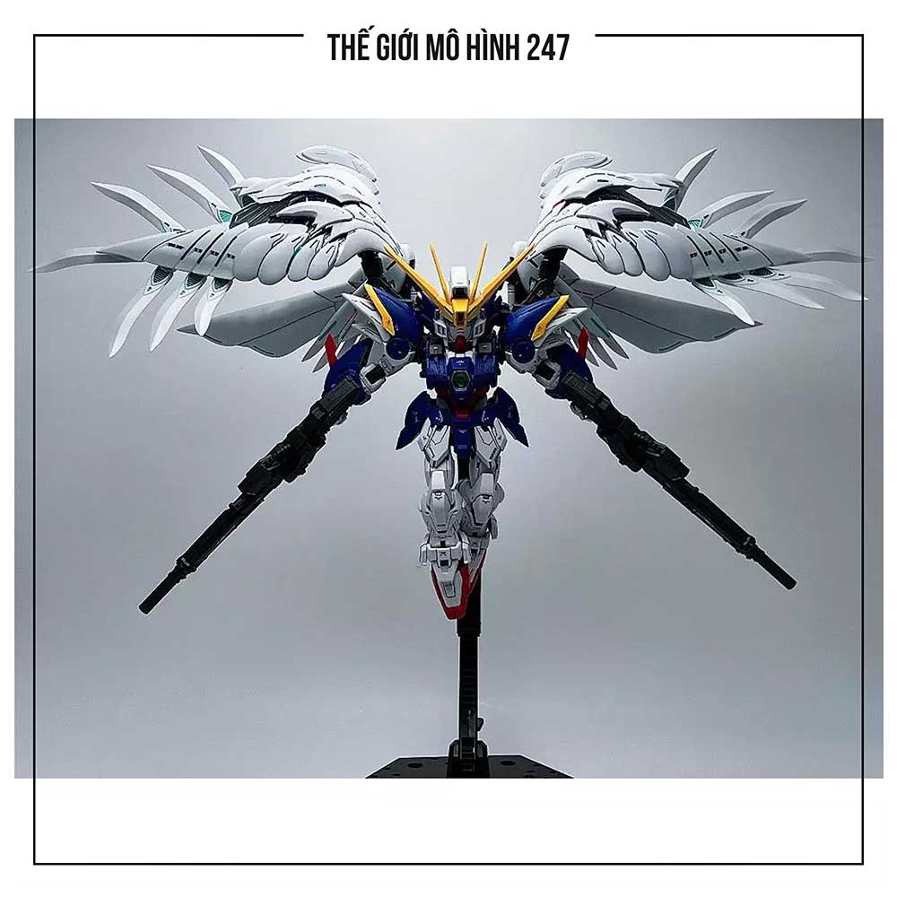 Mô hình lắp ráp MGSD Wing Zero EW BL (Tặng đế + Decal nước, decal dán)